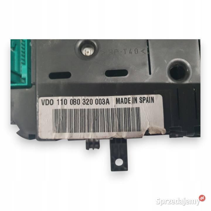 LICZNIK ZEGARY 6Q0920803E VW Polo IV 12 12V 14 lubelskie Chełm sprzedam