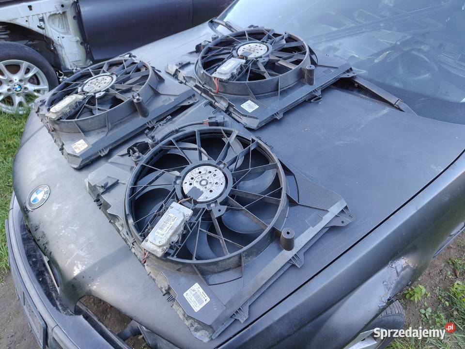 Bmw e87 e90 wentylator chłodnicy oryginał 100 Układ chłodzenia