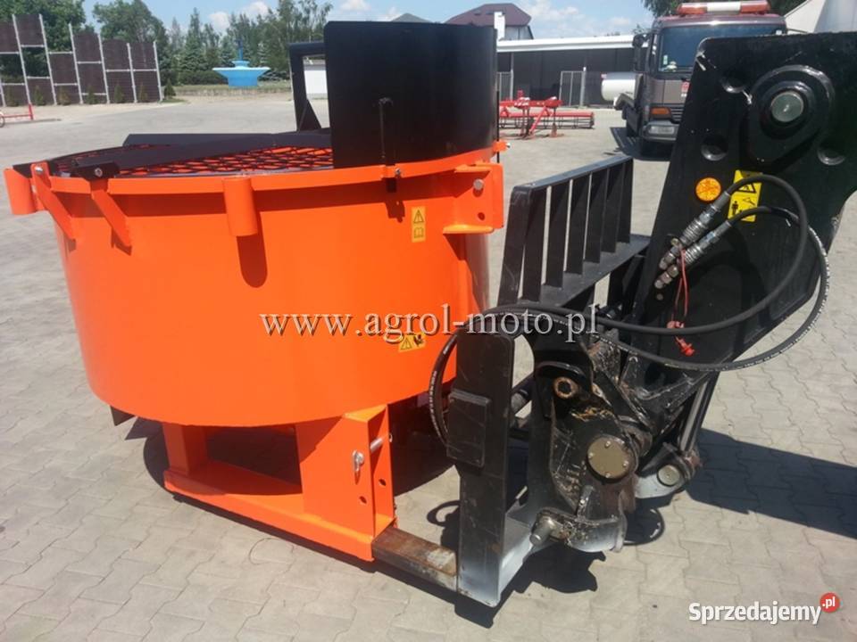 MIESZALNIK PASZ BETONIARKA WOM 1200l Gwarancja warmińsko-mazurskie