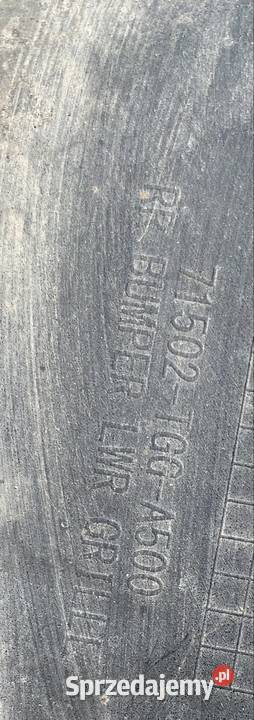 Honda Civic X 1619 dokładka dyfuzor zderzak tył podkarpackie Rzeszów sprzedam