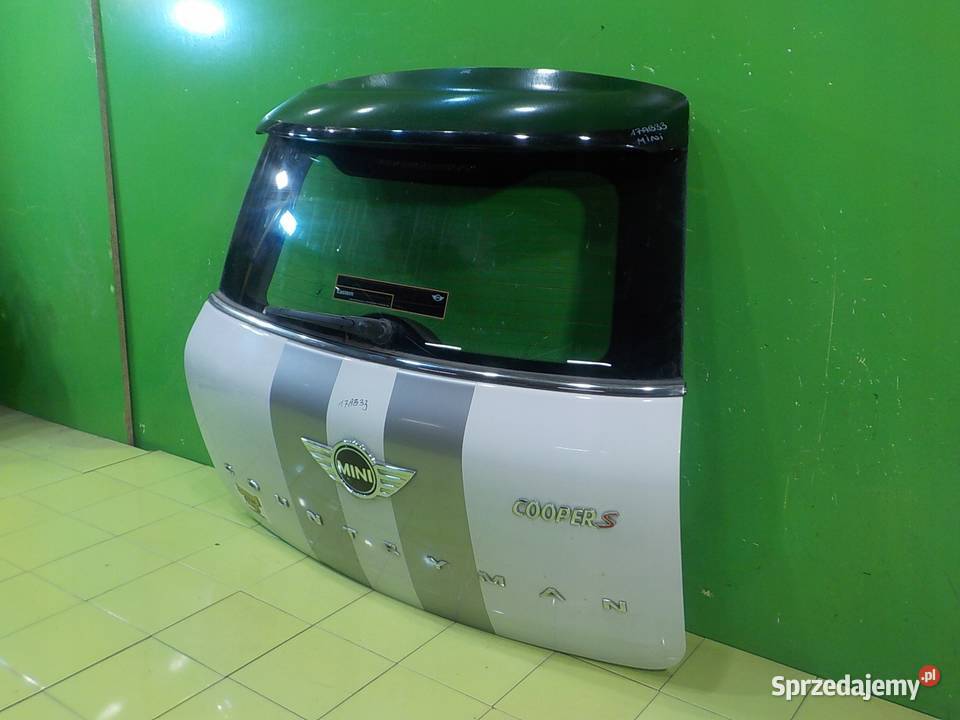 MINI COOPER COUNTRYMAN 16 B 10r 5D klapa tyl Suków