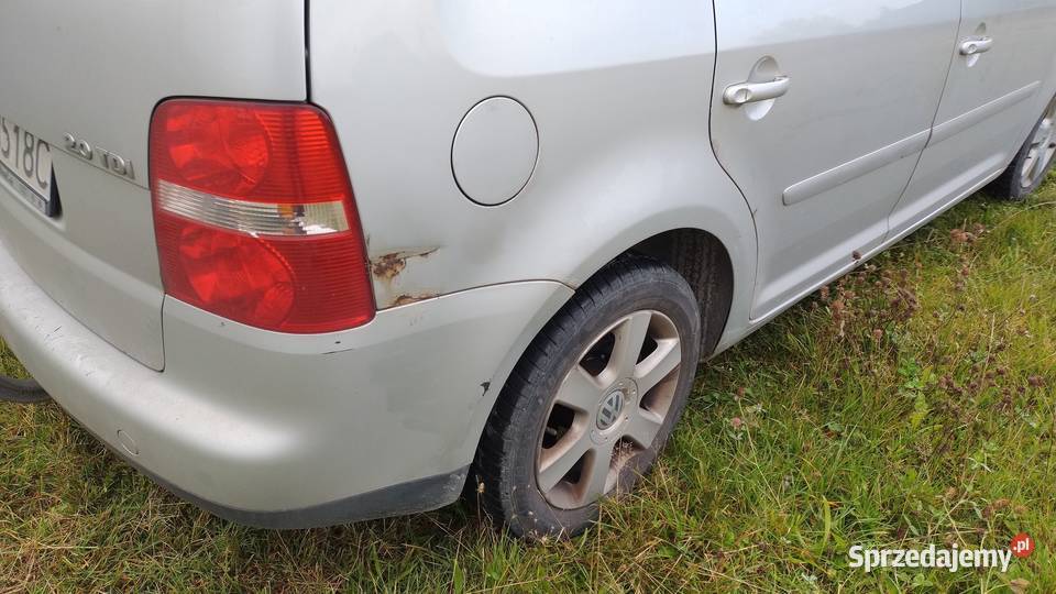 Volkswagen Touran VW TOURAN 20 TDI 140 tanio do 1968cm3