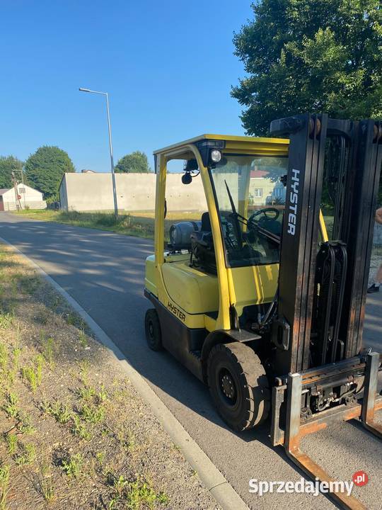 Wózek widłowy HYSTER H25FT LPG triplex przesuw Antonie