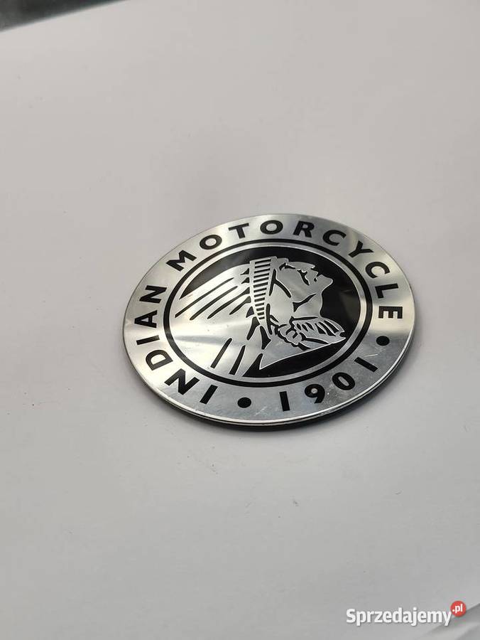 EMBLEMAT INDIAN MOTORCYCLE 1901 śląskie Rybnik