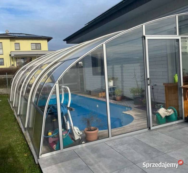 Zadaszenie basenu pokrywa basenowa basen kopuła Warszawa