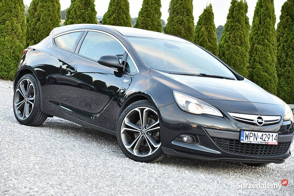 Opel Astra 14T 140 GTC Sport Navi Gwarancja J mazowieckie Nowe Kucice