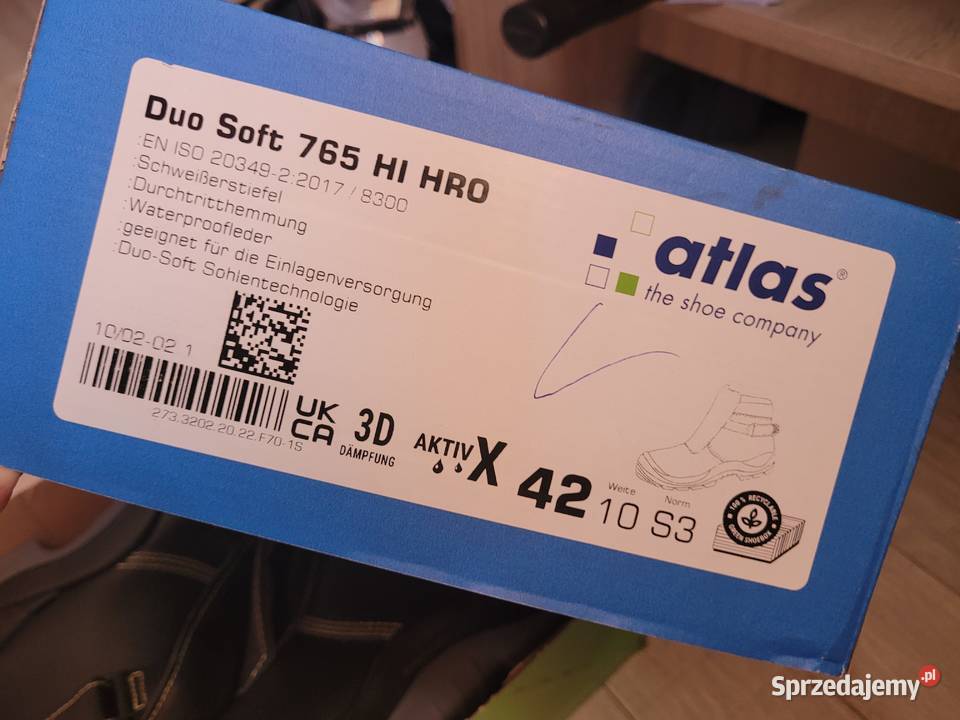 Buty żaroodporne atlas sprzedam