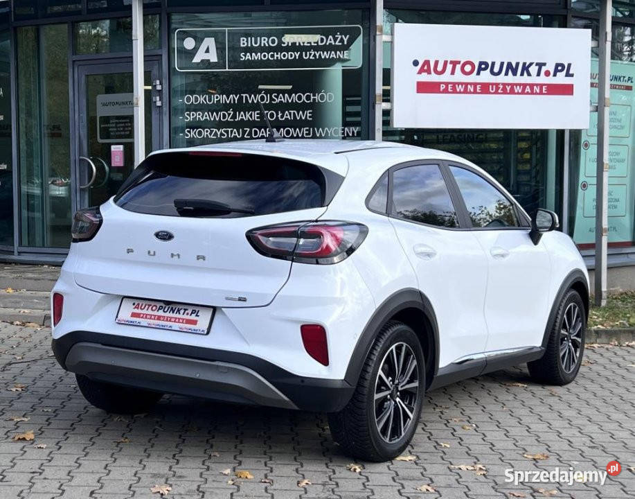 FORD Puma 2022r Salon ASO II WŁ Tempomat nieuszkodzony Chorzów sprzedam
