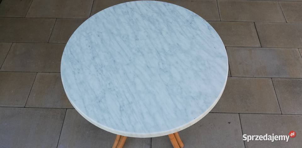 Stół okrągły stolik na taras balkon do ogrodu mazowieckie