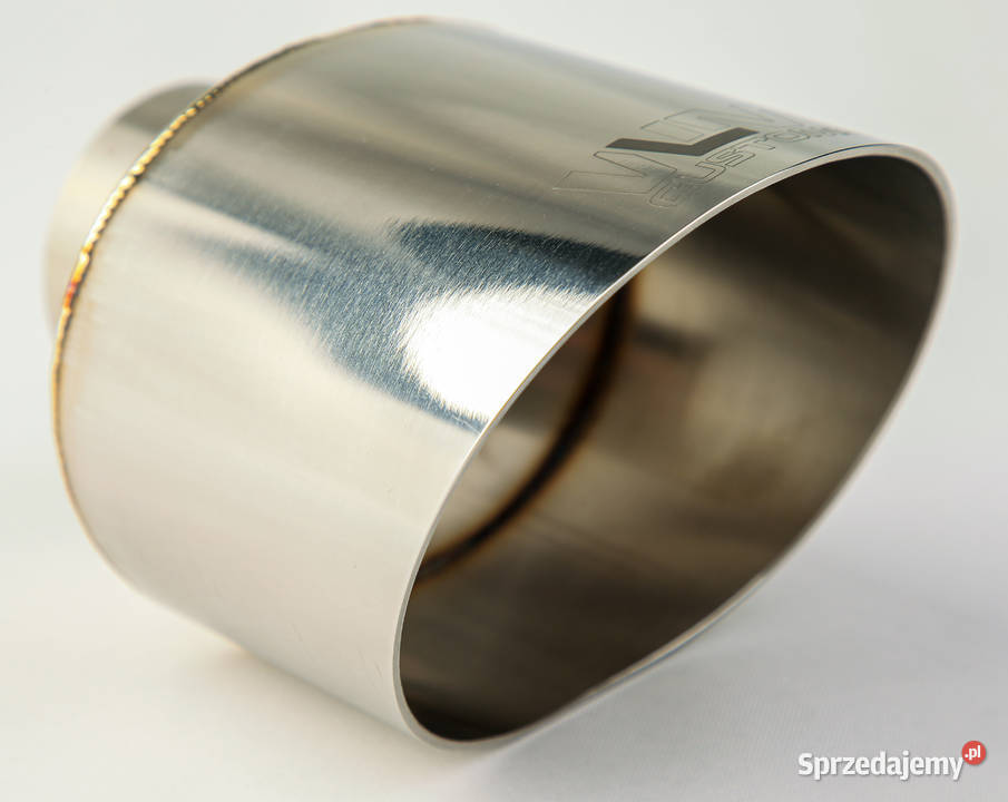 Końcówka wydechu tłumika owal stal nierdzewna Hecznarowice