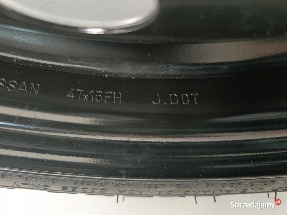KOŁO DOJAZDOWE Nissan Note E11 12570 R15 4x100 Chełm