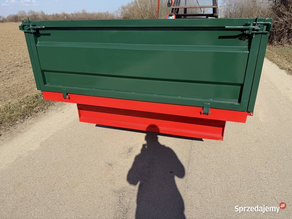 Przyczepa jednoosiwa sztywna Skowierzyn sprzedam