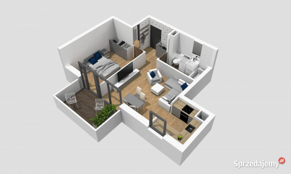 Nowe mieszkanie z widokiem na las Osiedle warmińsko-mazurskie