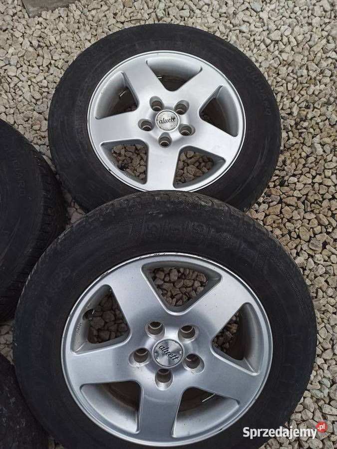 Komplet 4 alufelg Aluett 15 5x110 Średnica 15" Starachowice