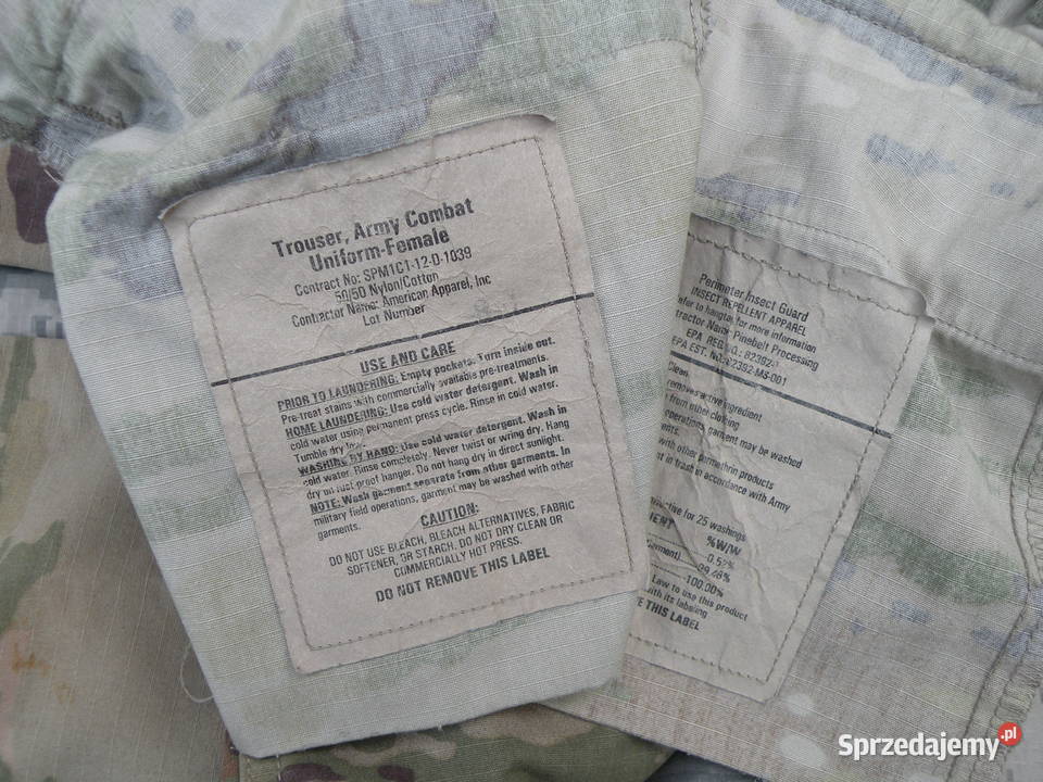 Spodnie ACU multicam OCP 28 short FEMALE ripstop