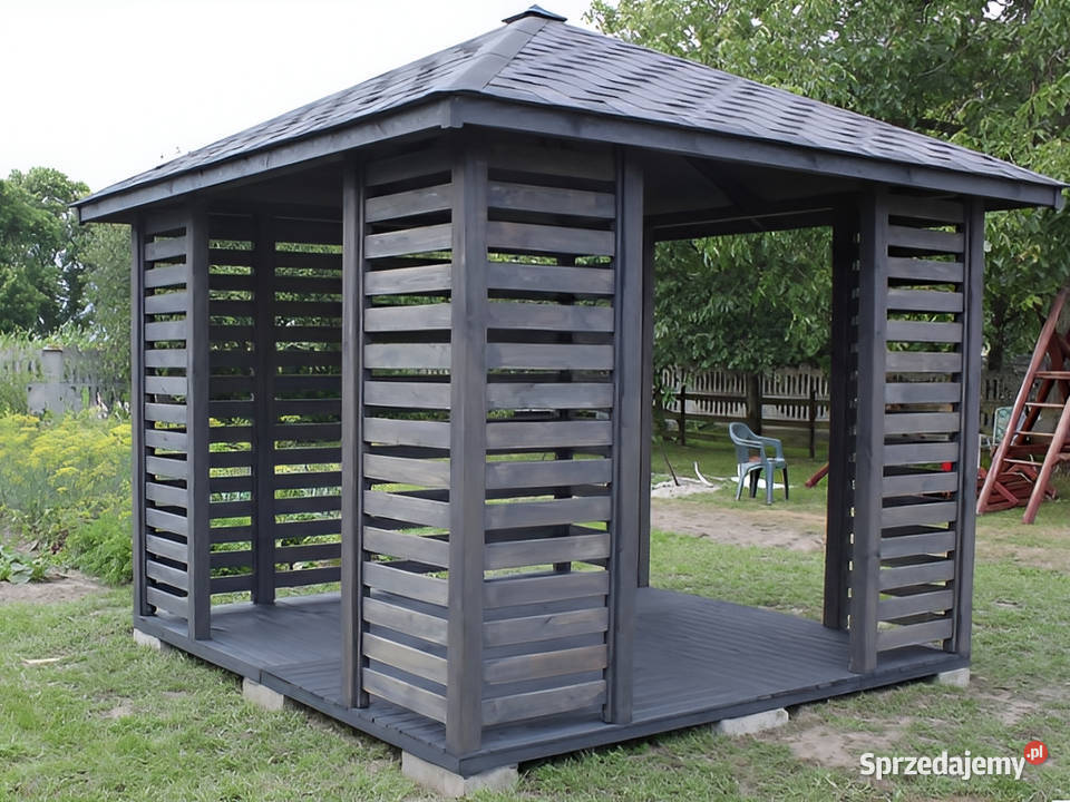 ALTANA 24 3x3 OGRODOWA DREWNIANA KWADRAT ALTANKA Parzymiechy sprzedam