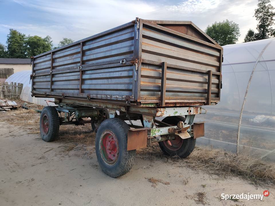 Przyczepa thk5 5t Przyczepy rolnicze