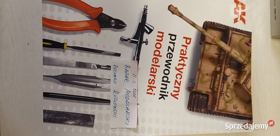 ksiązki do nauki malowania modeli czołgów Warszawa sprzedam