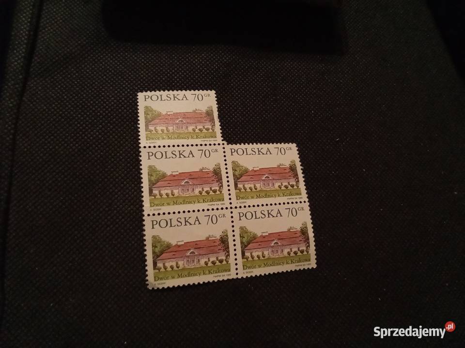 Znaczek dwór w modlnicy koło Krakowa