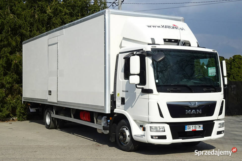 MAN TGL 12220 Euro 6 Kontener 20 palet winda 337 ABS Motoryzacja Góra Kalwaria
