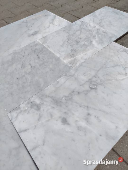 Płytka marmurowa Carrara Bianco 60x30x2 matowa Przemyśl