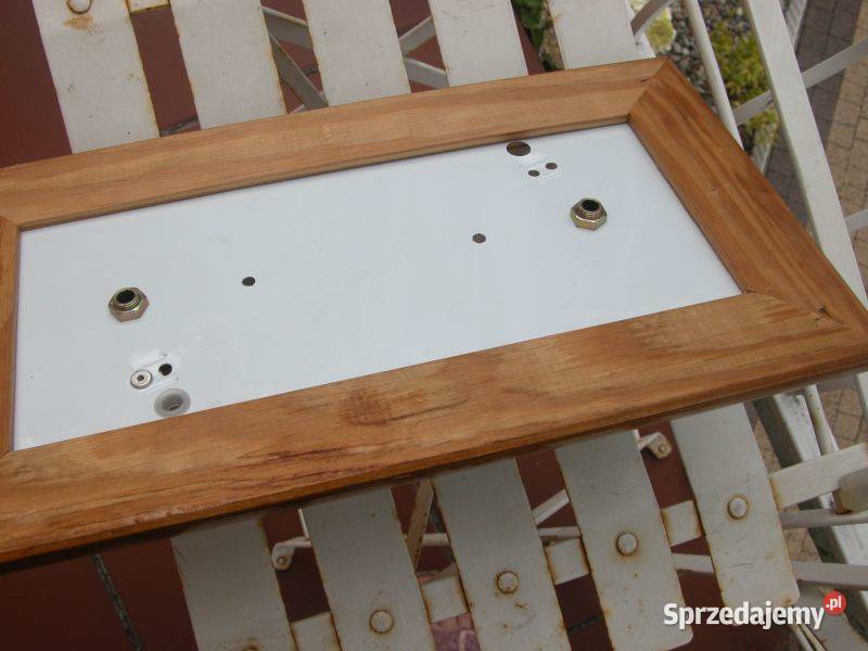 kinkiet plafon drewno i szkło Gorzów Wielkopolski