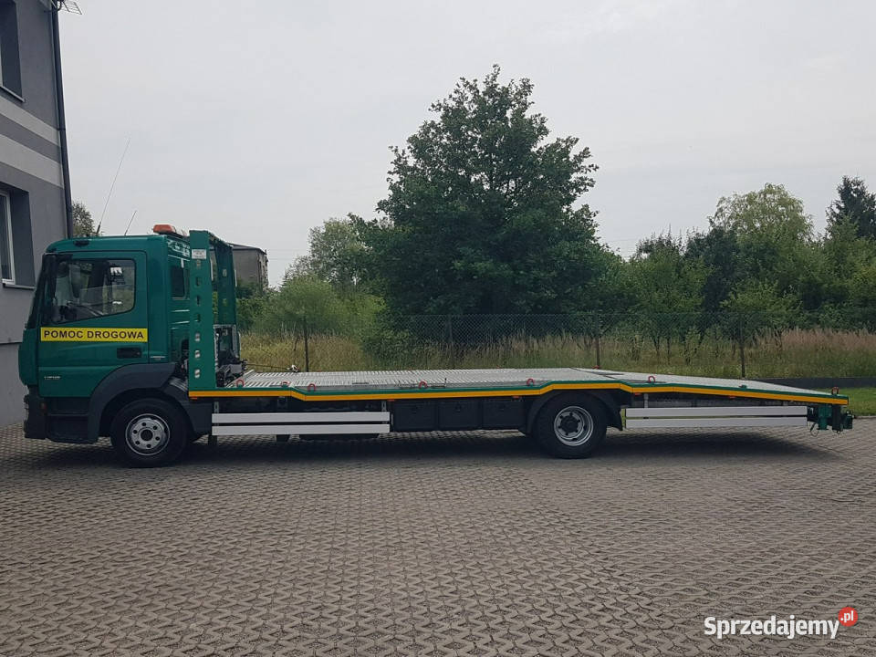 Mercedes ATEGO 1218 LAWETA POMOC DROGOWA serwisowany w ASO sprzedam