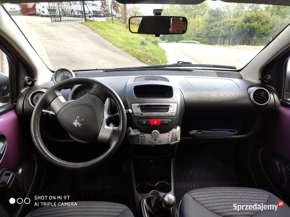 Peugeot 107 2013r benzyna 104 serwis Rzeszów sprzedam