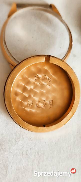 Zegarek Doxa złoty pr585 14K damski