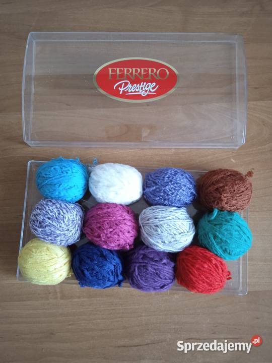 Kolorowa włóczka na robótki szydełkowe na druty Pozostałe