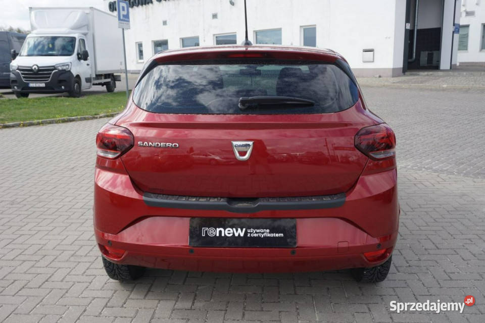 Dacia Sandero 10TCe 90 Comfort salon I isofix Sandero lubelskie Lublin