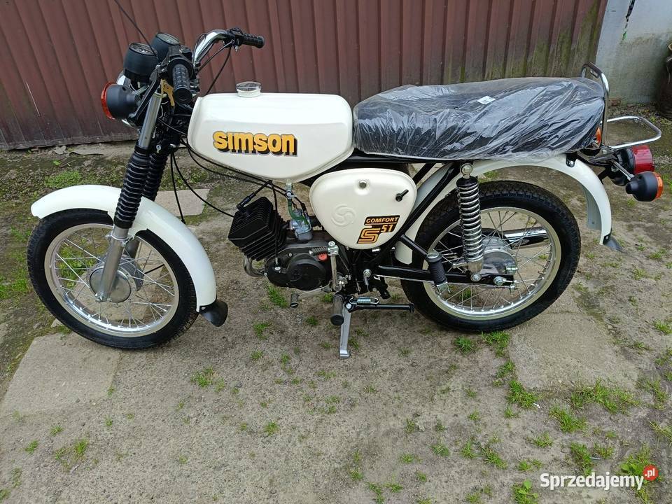 Simson nowy S51 vape benzyna Simson Drawsko Pomorskie
