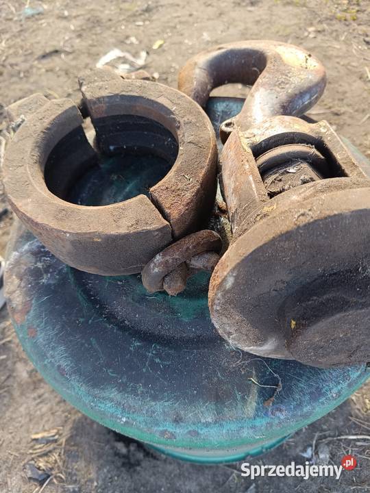 Hak plus obejma mocująca koparka fortschirtt