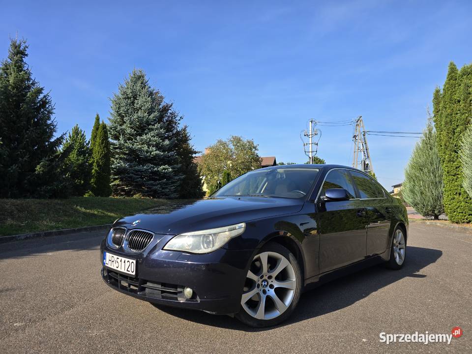 BMW 525i e60 2004 192 automat LPG Android koła benzyna+LPG Seria 5 Werbkowice sprzedam