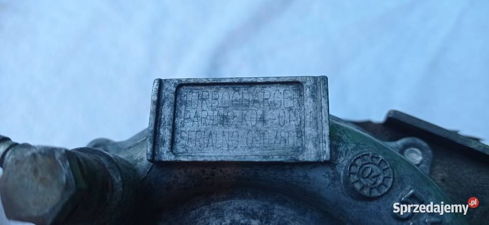 Turbosprężarka k04015 18 turbo Audi A4 A6 osobowe Turbosprężarki Starachowice sprzedam