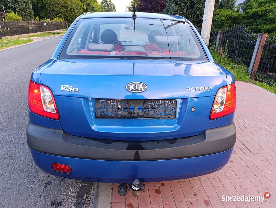 Kia Rio sedan 14 benzyna 2009r benzyna Lgota-Mokrzesz sprzedam