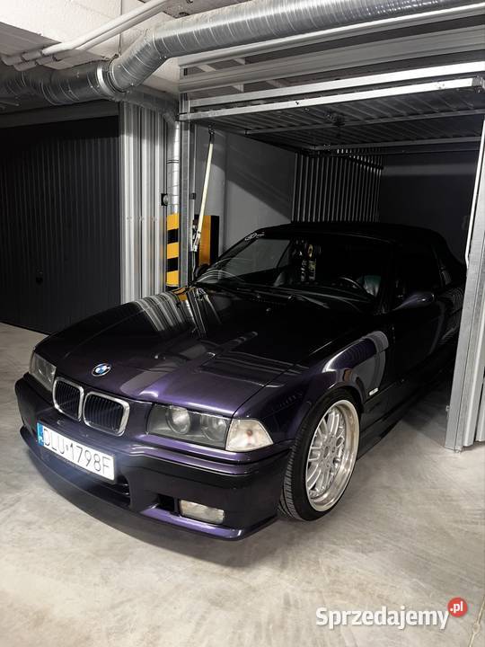 BMW E36 Cabrio Technoviolett r6 320i benzyna Lubin