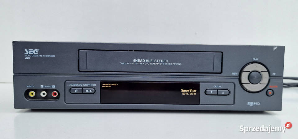 Video magnetowid SEG VR51 VR 51 VHS Międzychód