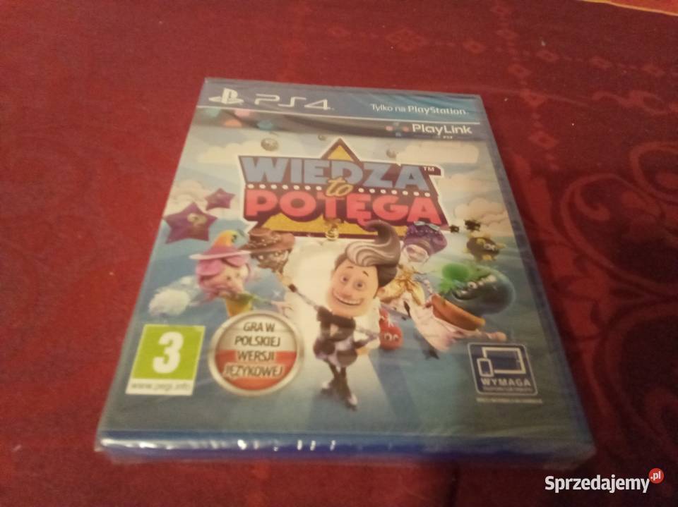 Wiedza to potęga polsku 4 Warszawa sprzedam