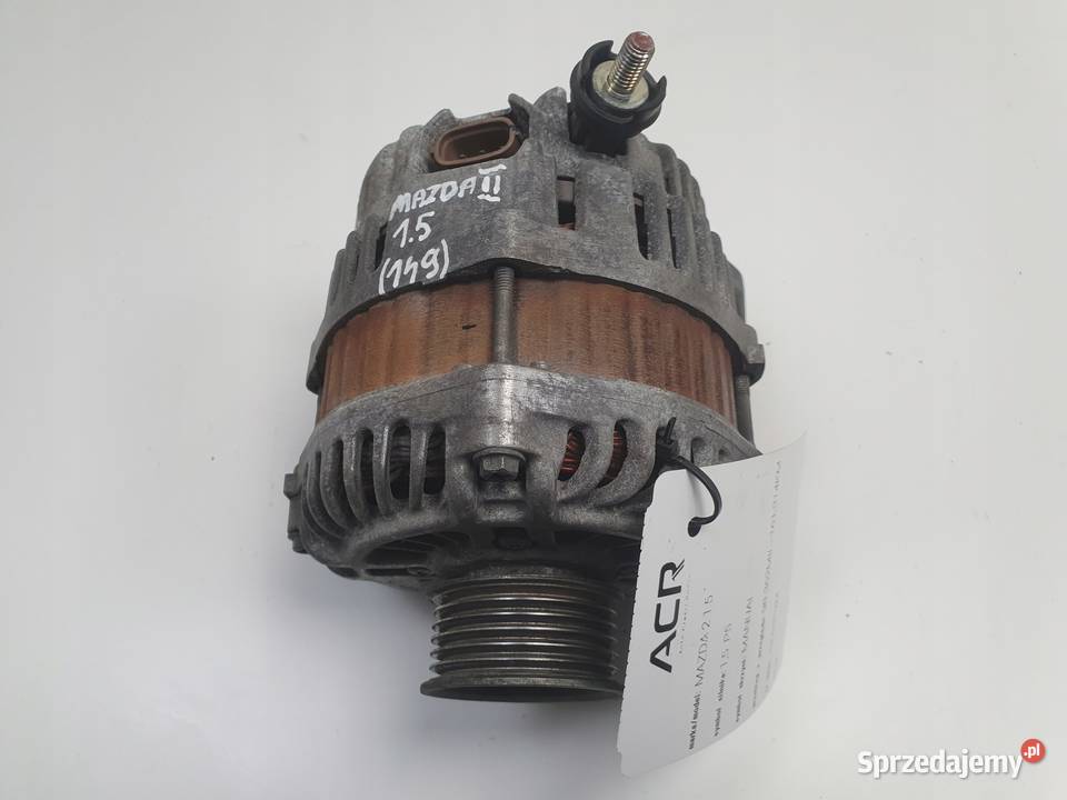 ALTERNATOR Mazda 2 III 15 SkyActiveG A5TJ0591ZT Układ elektryczny silnika Chełm sprzedam
