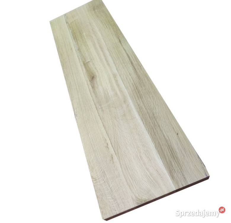 Stopnie dębowe surowe 110x30x4