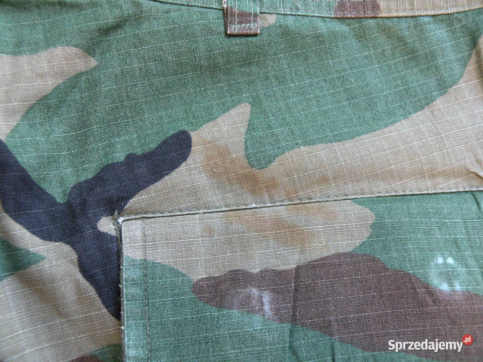 Spodnie BDU woodland medium regular cotton 91r