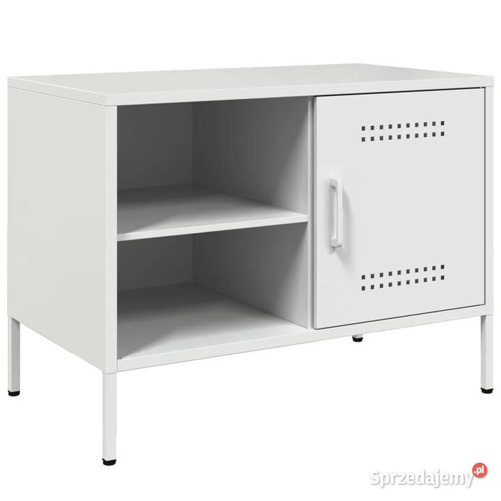 Szafka pod telewizor biała 68x39x505 stalowa Warszawa