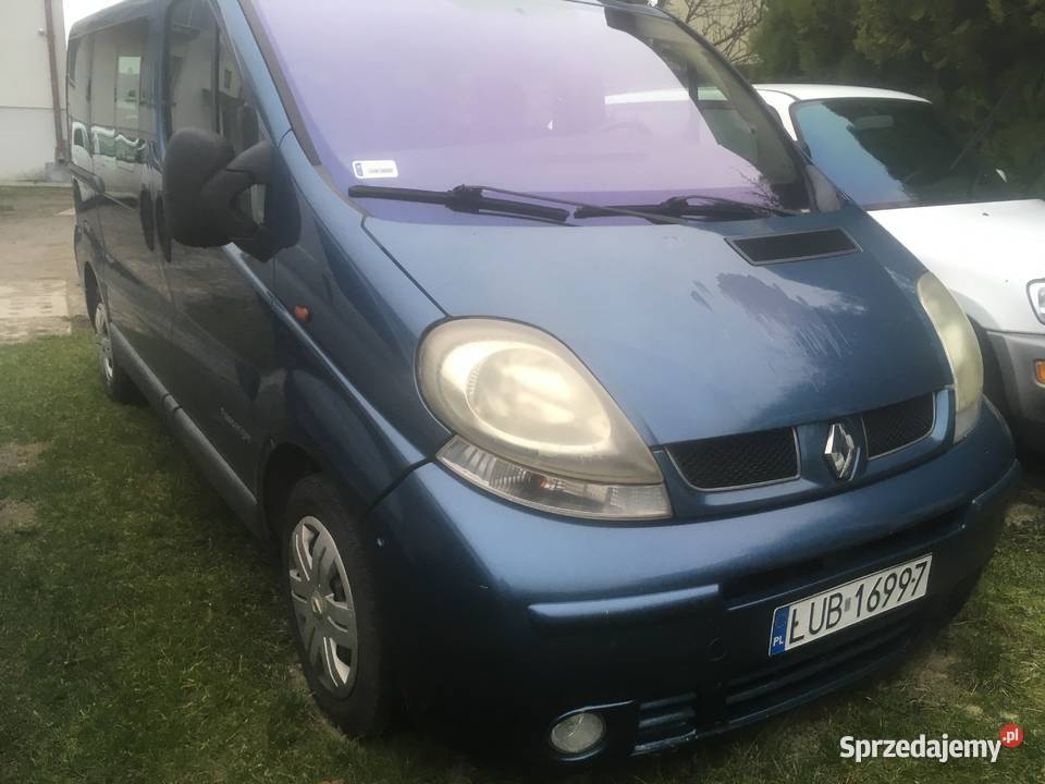 Renault Trafic Passenger 2005 7osób 6biegów światła przeciwmgielne Lublin