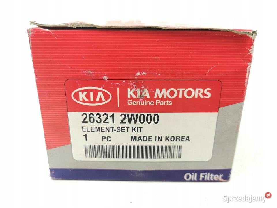 FILTR OLEJU KIA SPORTAGE 19972003 20 TD NOWY sprzedam