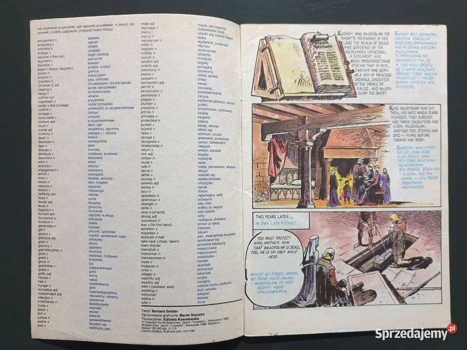 Kazimierz Wielki Casimir the Great komiks Komiksy