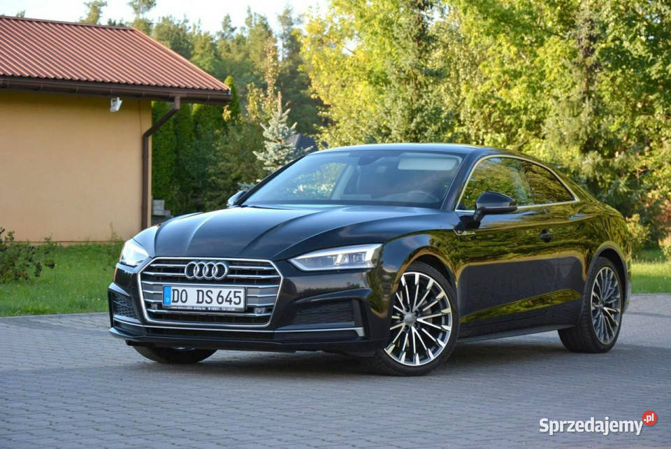 Audi A5 Coupe SLine Virtual Cockpit Led Navi MMI Sportowy / Coupe Ostrów Mazowiecka
