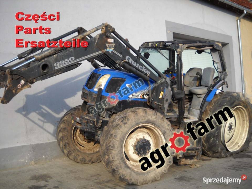 Holland TS100A części skrzynia biegów oś Byków