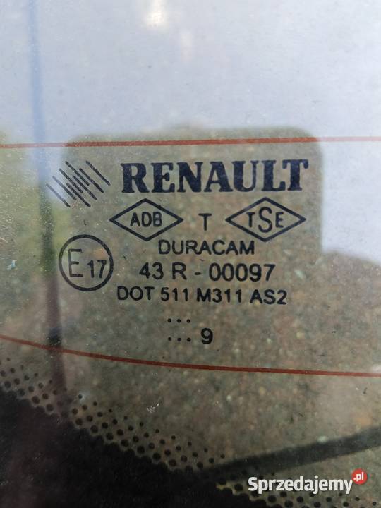 Renault Clio III Grandtour 0713 szyba tylna Głogów Małopolski
