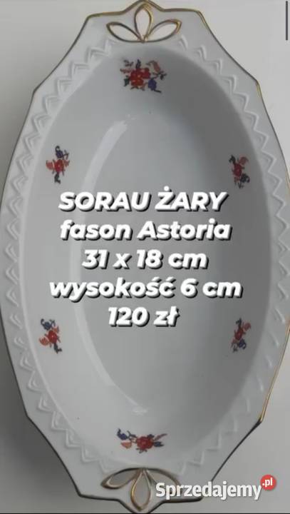 SORAU ŻARY model ASTORIA sosjerka elementy łódzkie Pabianice